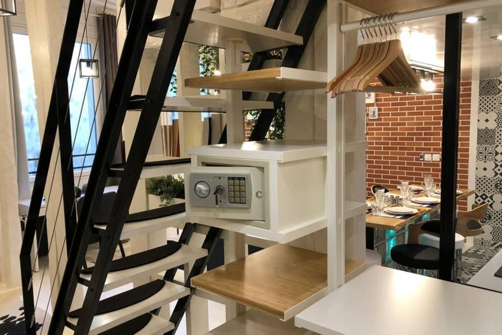 Loft Nazareth Quartier Du Marais Apartment Paris Luaran gambar
